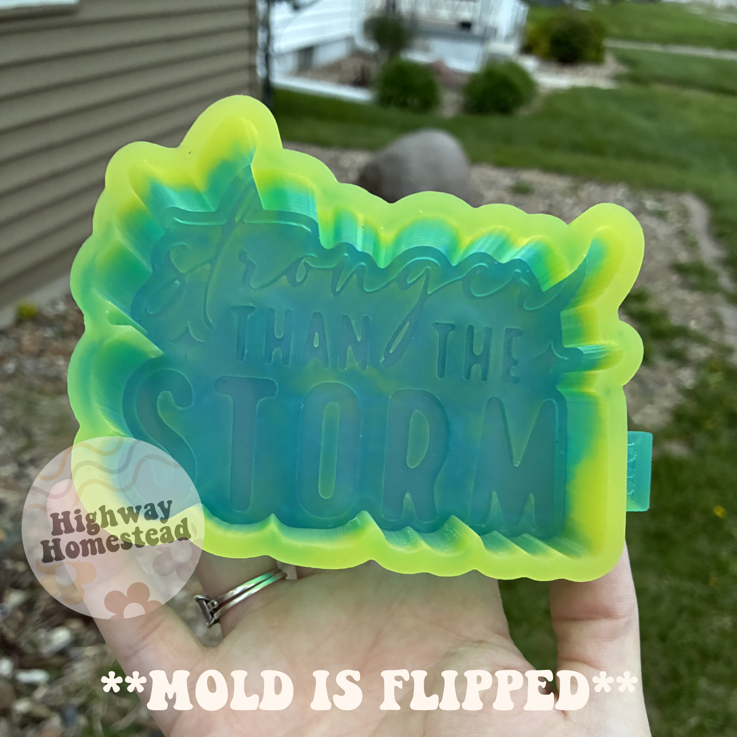 Stronger than the Storm Freshie Mold