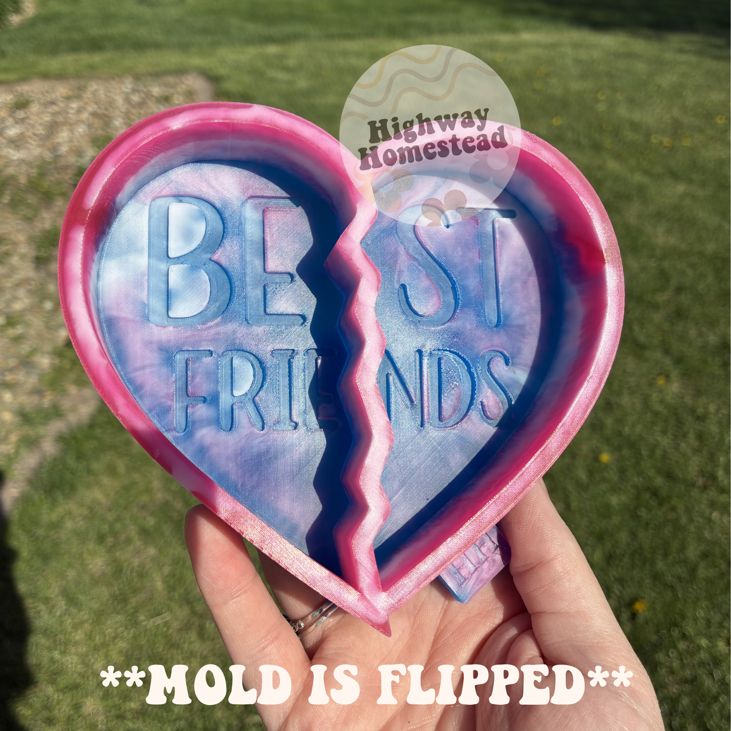 Best Friends Freshie Mold