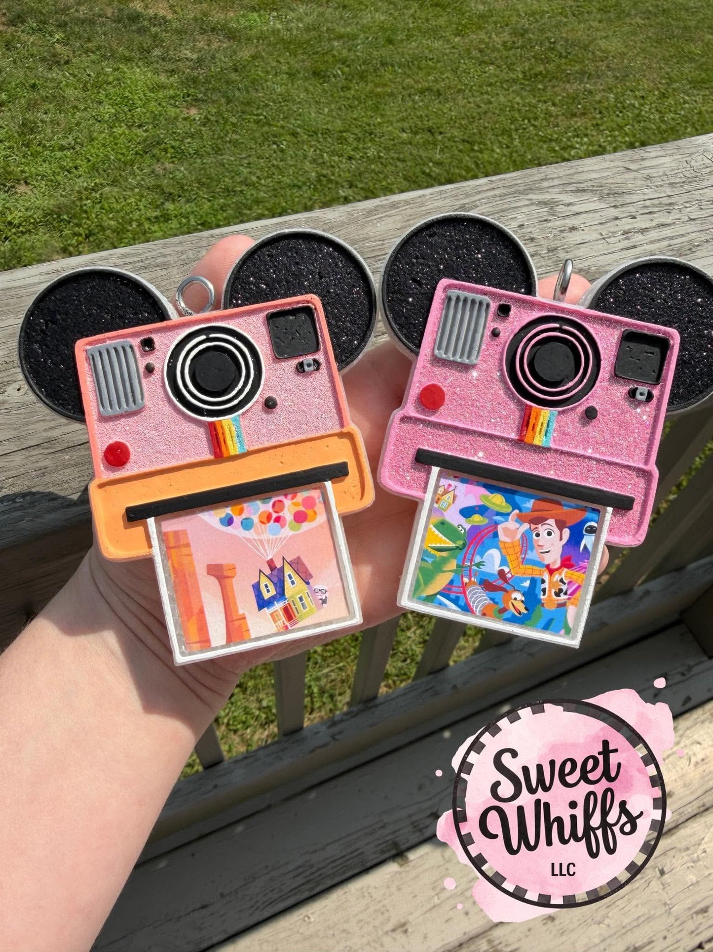 Ears Polaroid Camera Cardstock Freshie Mold - HH Exclusive