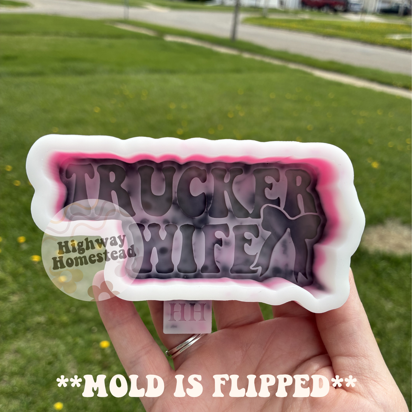 Trucker Wife Freshie Mold - HH Exclusive