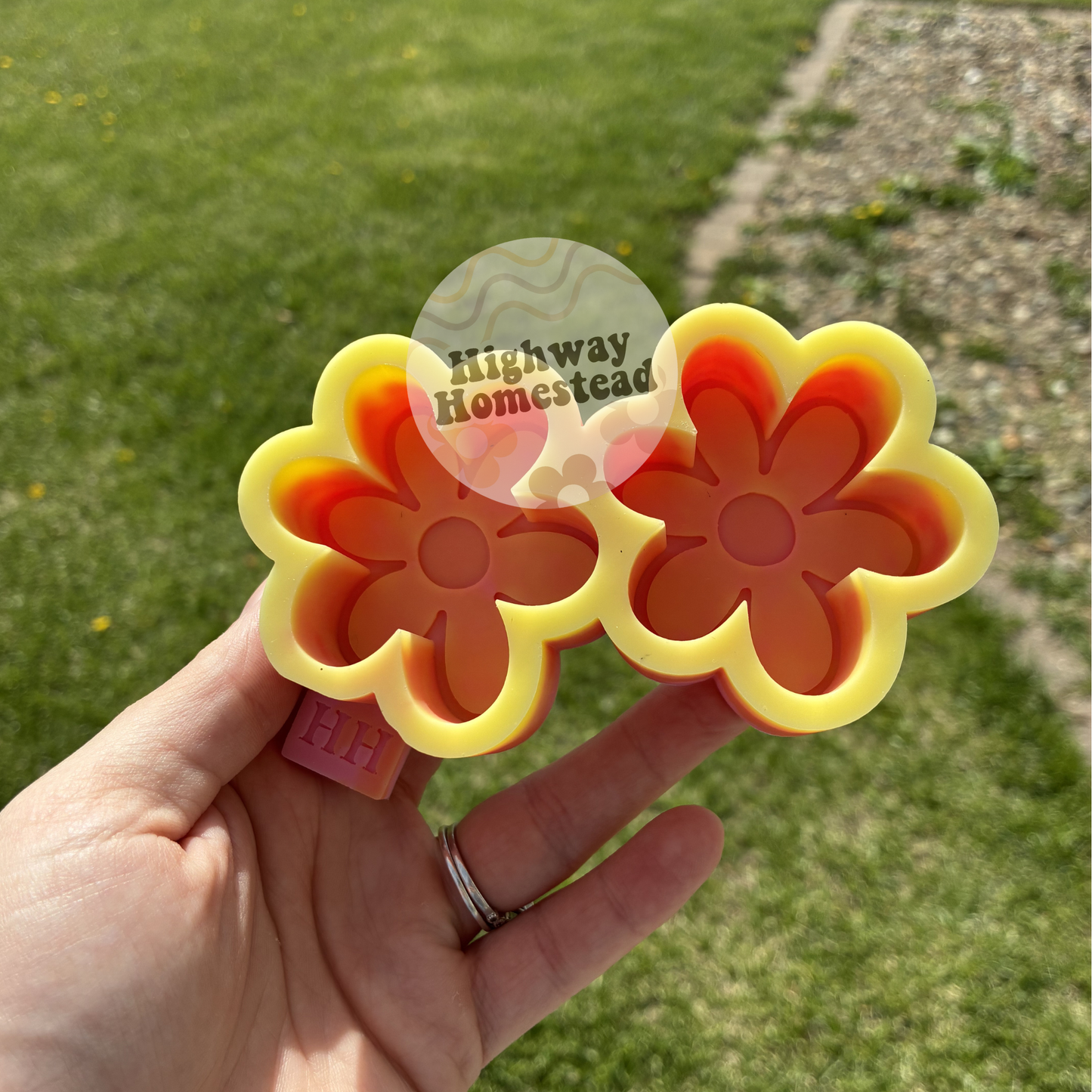 Flower Vent Clips Freshie Mold