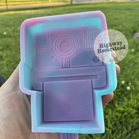 Polaroid Camera Cardstock Freshie Mold - HH Exclusive