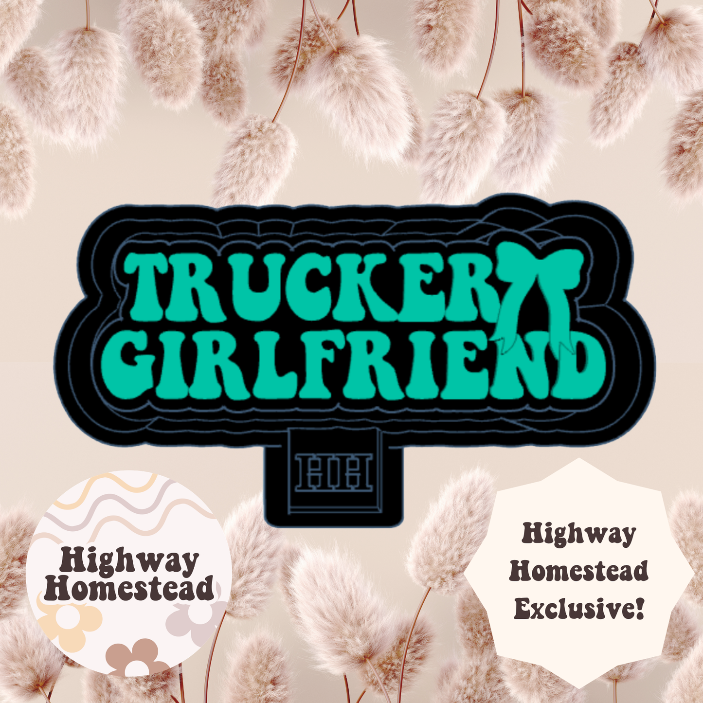 Trucker Girlfriend Freshie Mold - HH Exclusive