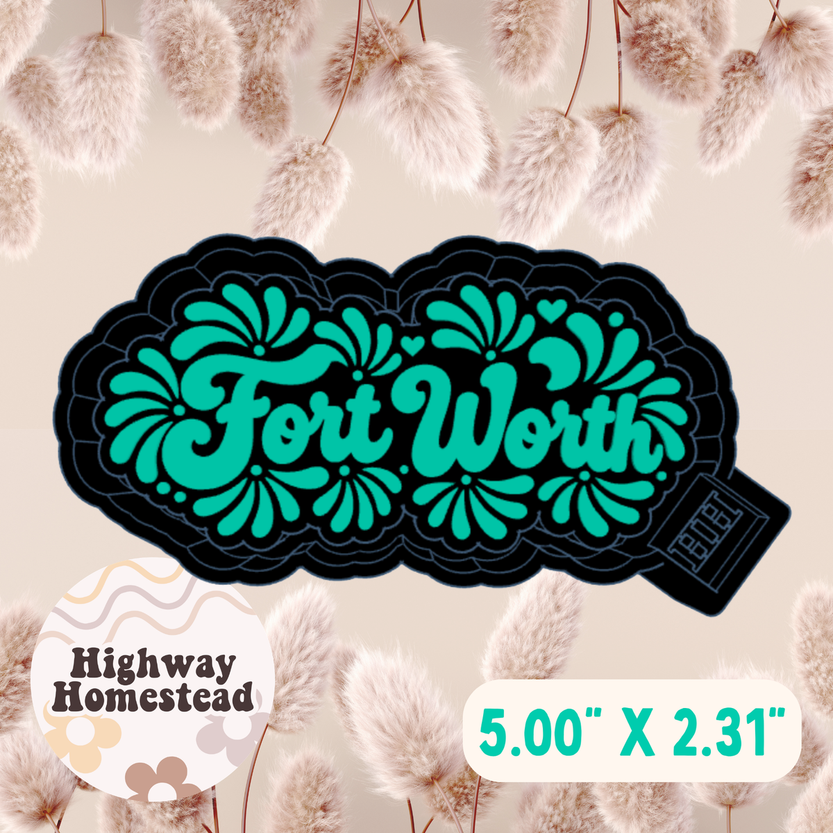 Fort Worth Talavera Freshie Mold