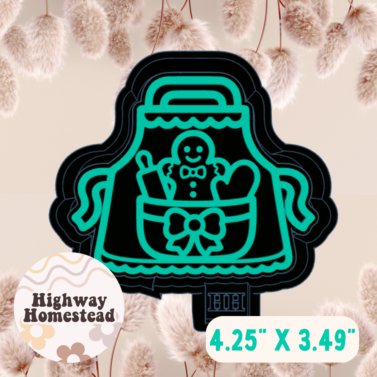 Gingerbread Apron Freshie Mold
