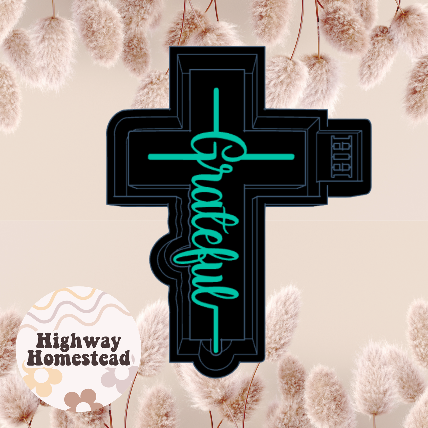 Grateful Cross Freshie Mold