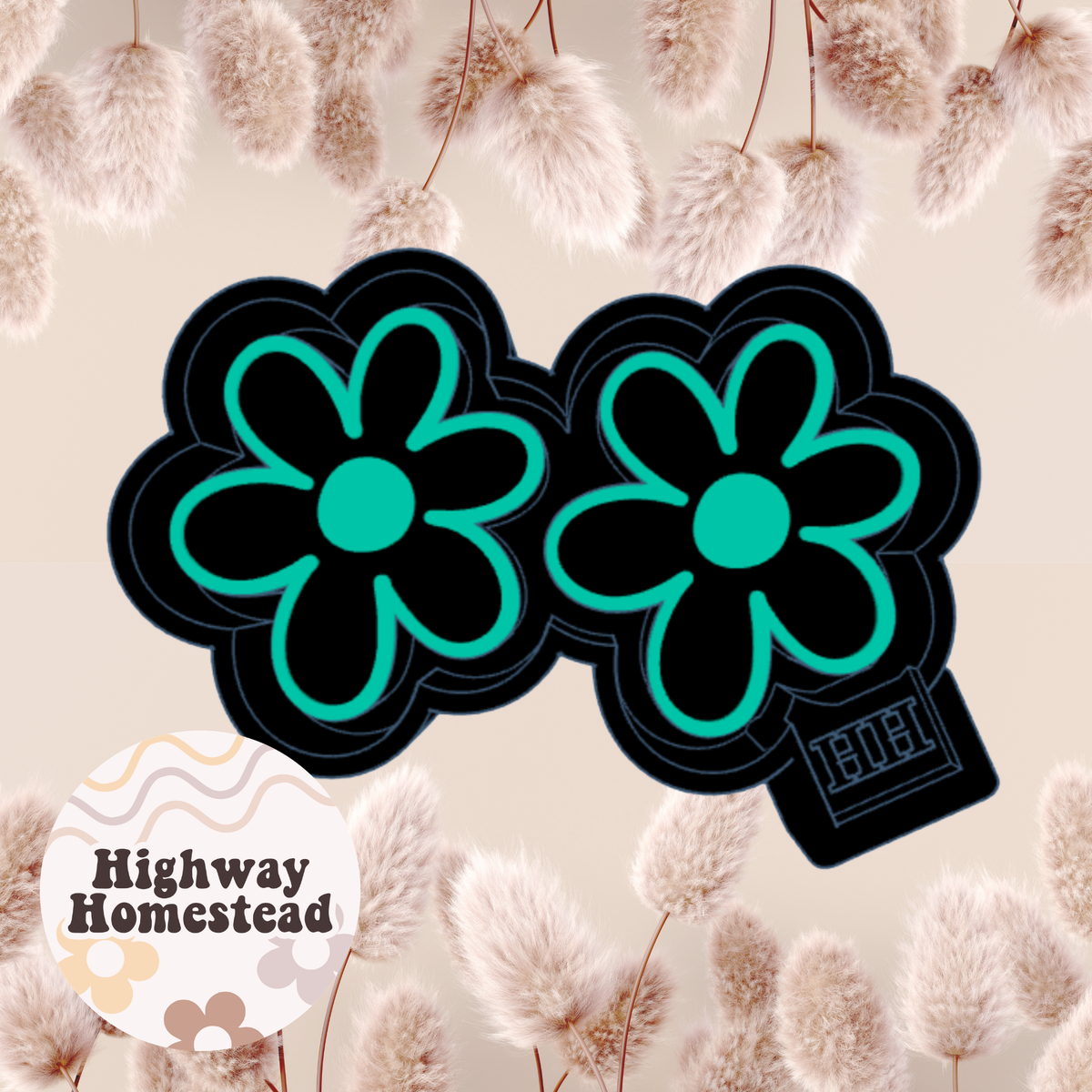 Flower Vent Clips Freshie Mold