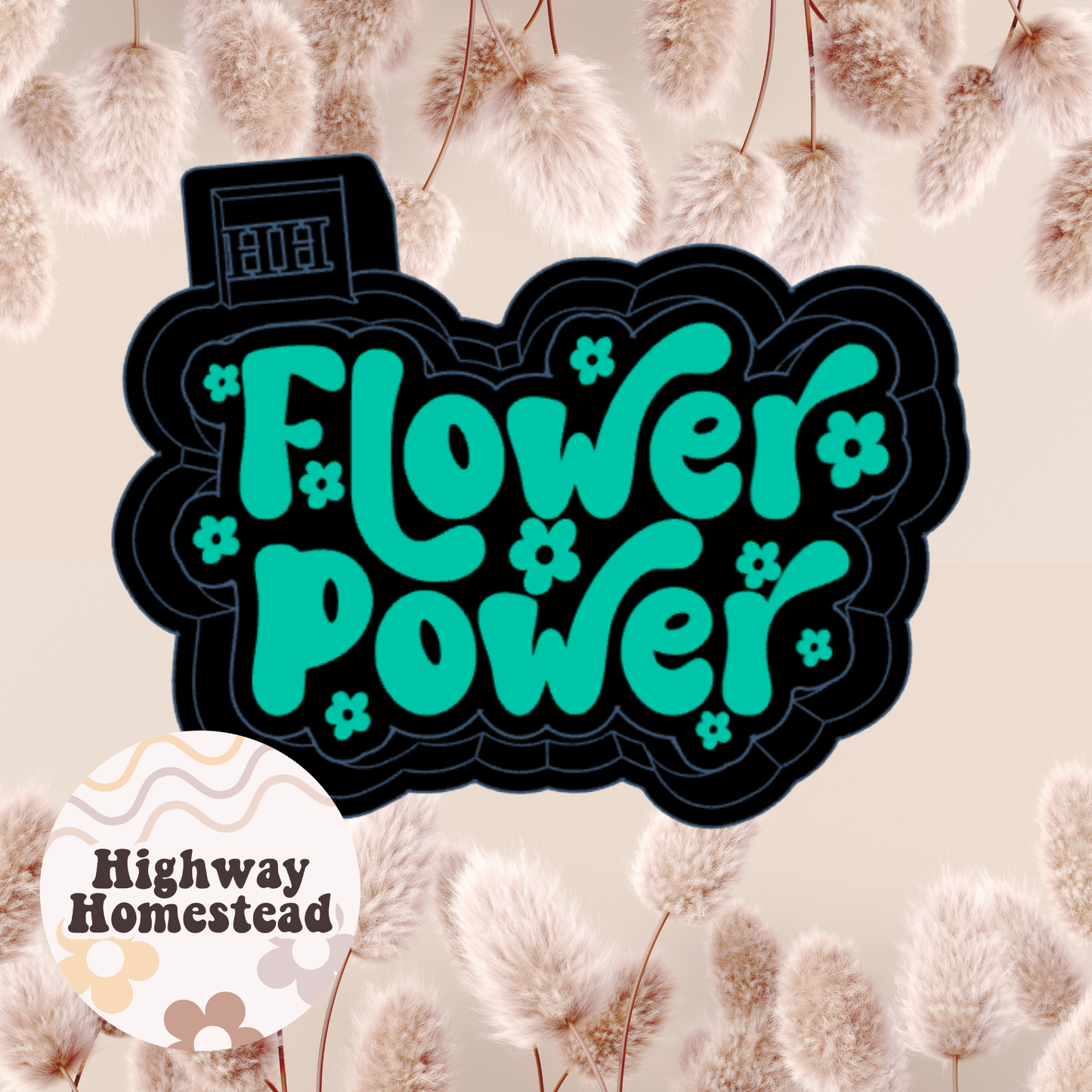 Flower Power Freshie Mold