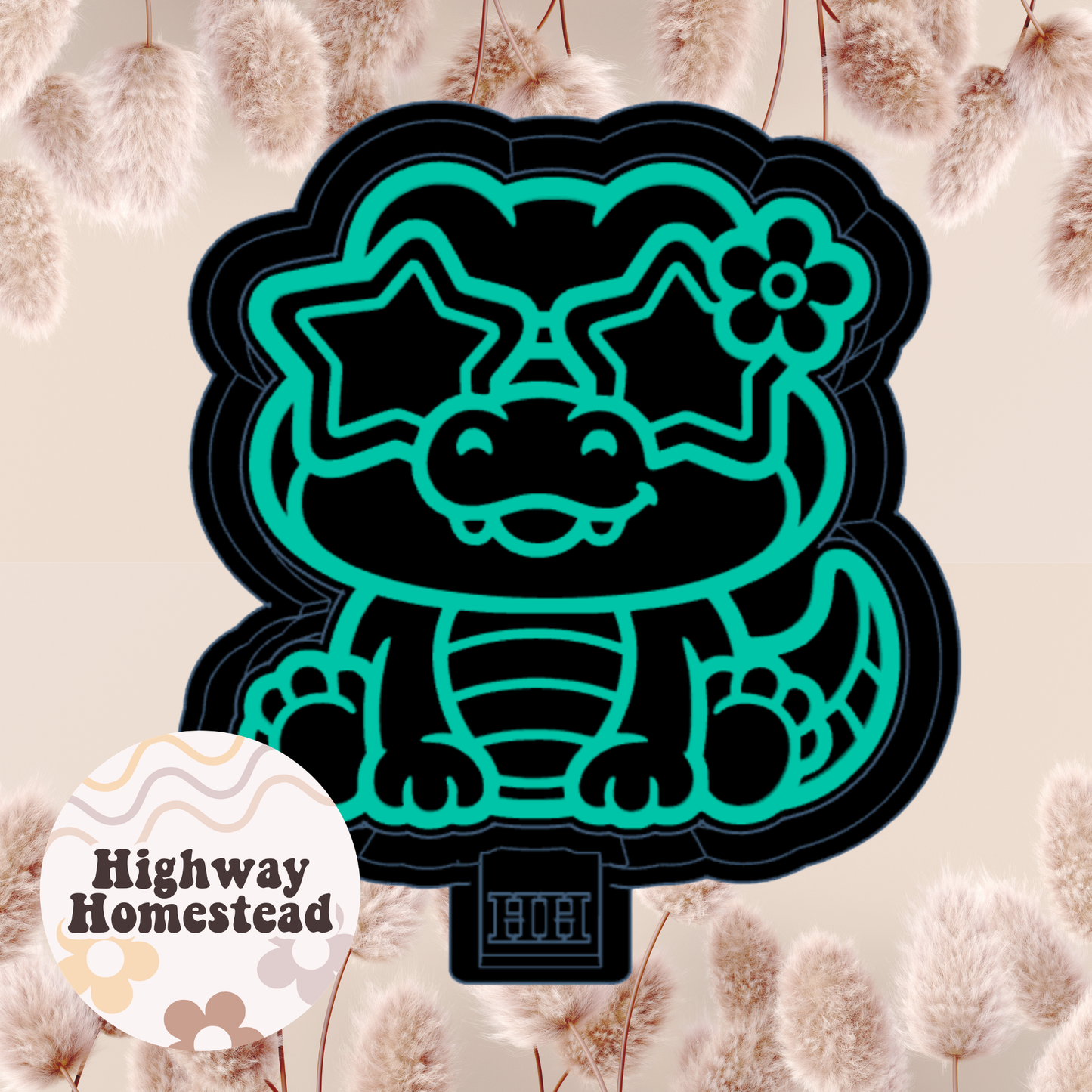 Kawaii Gator Freshie Mold