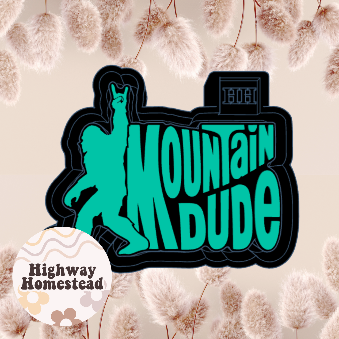 Mountain Dude Freshie Mold
