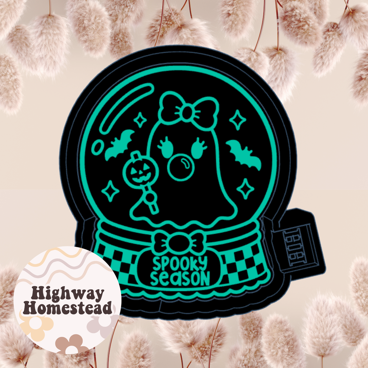 Spooky Season Snow Globe Freshie Mold