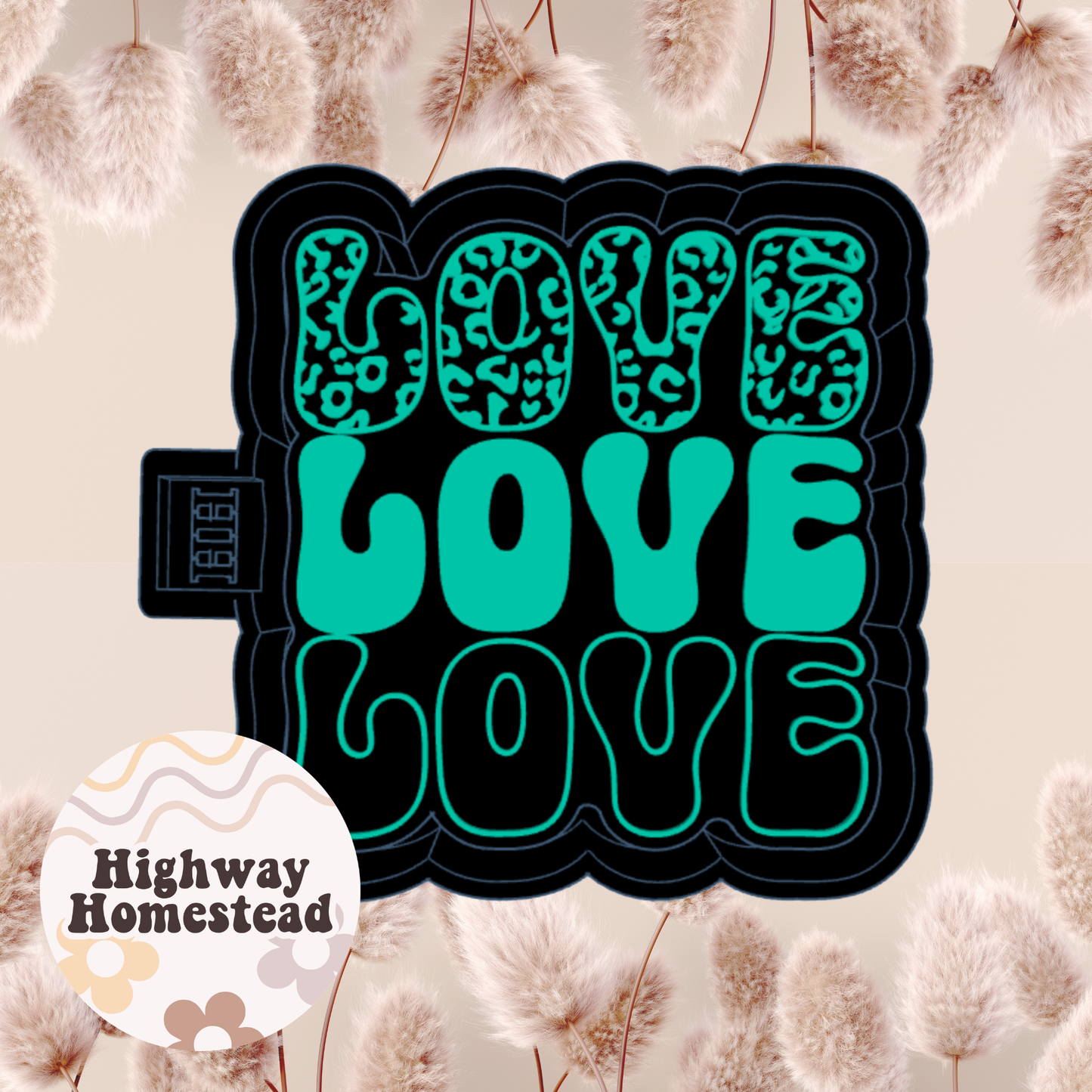 LOVE Freshie Mold