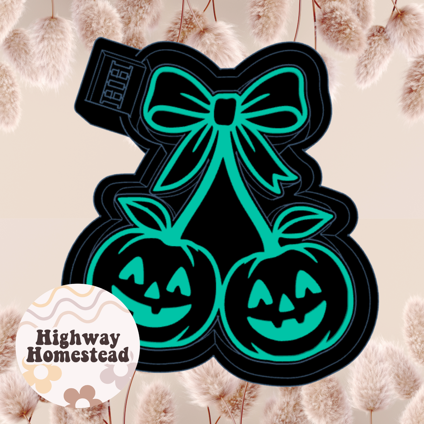 Pumpkin Cherries Freshie Mold