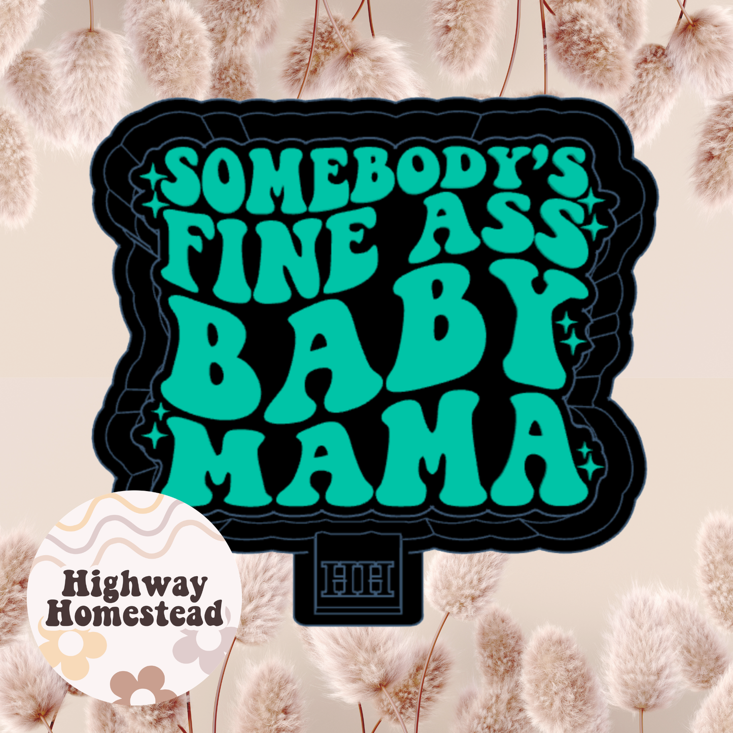 Somebody's Fine Ass Baby Mama Freshie Mold