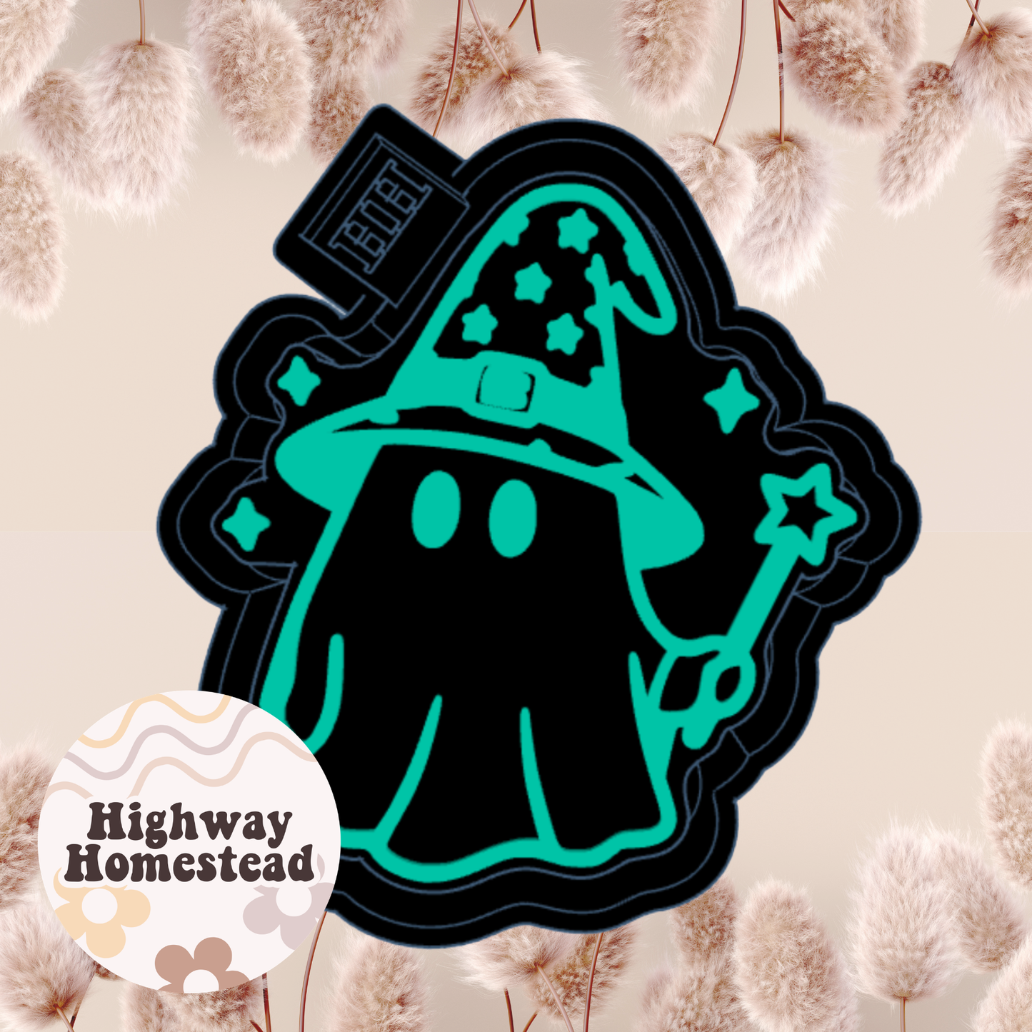 Ghost Witch Freshie Mold