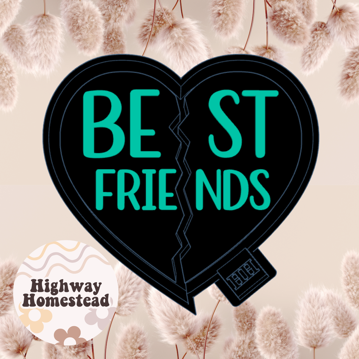 Best Friends Freshie Mold