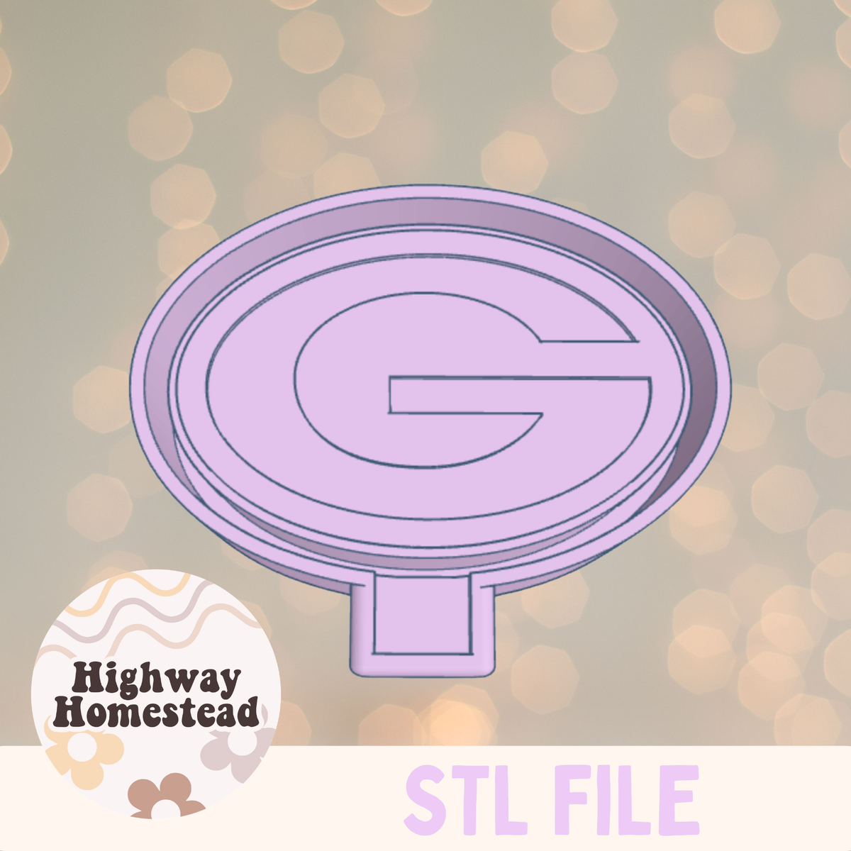 Packers Freshie Mold STL Fil