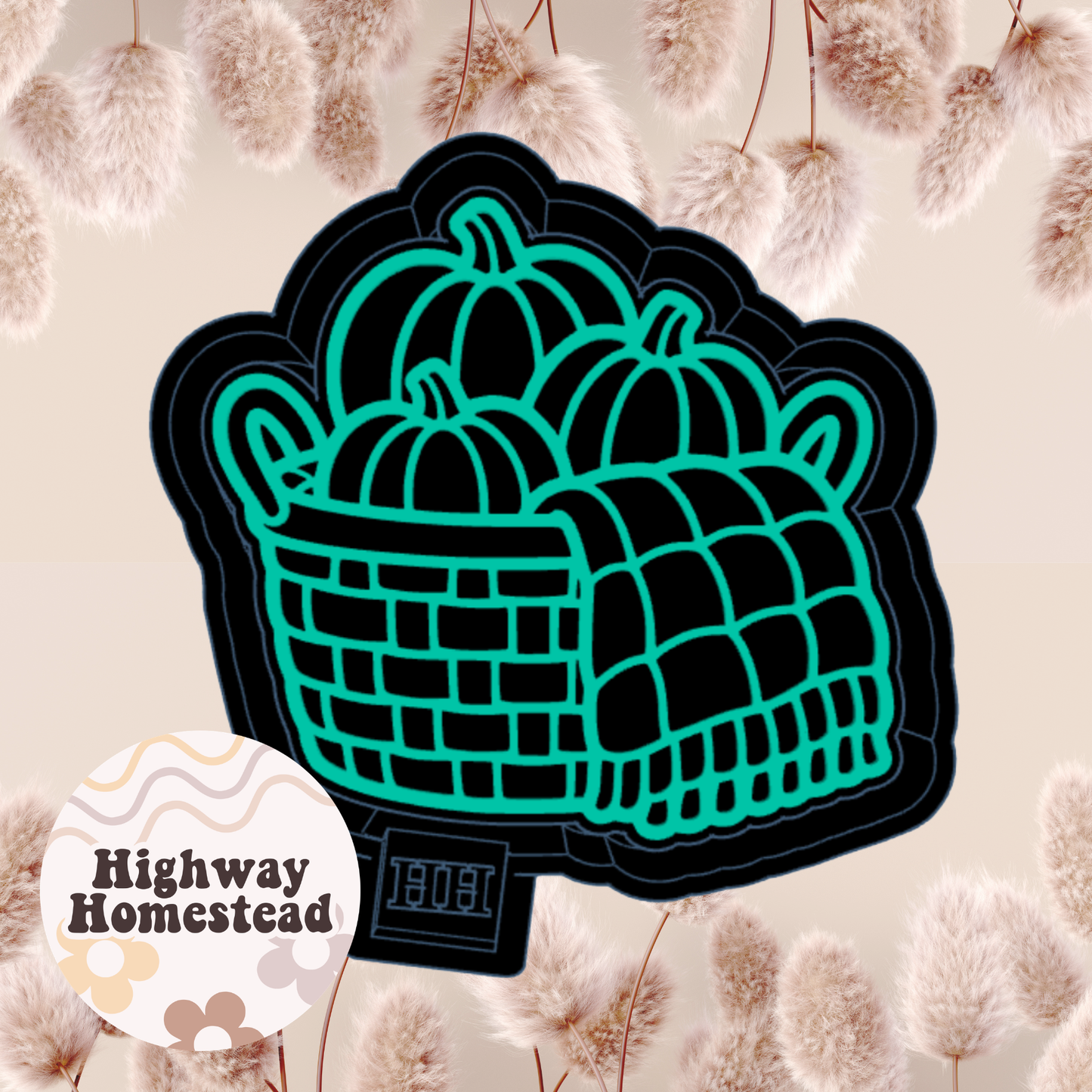 Pumpkin Blanket Basket Freshie Mold