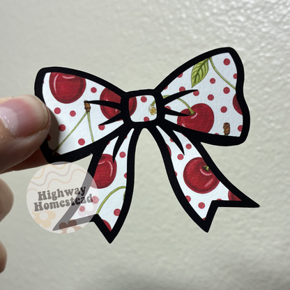 Mama Bow Checkered - Cardstock