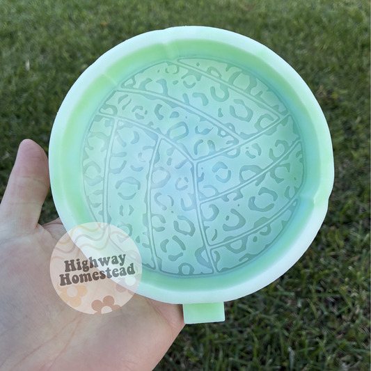 Cheetah Volleyball Freshie Mold