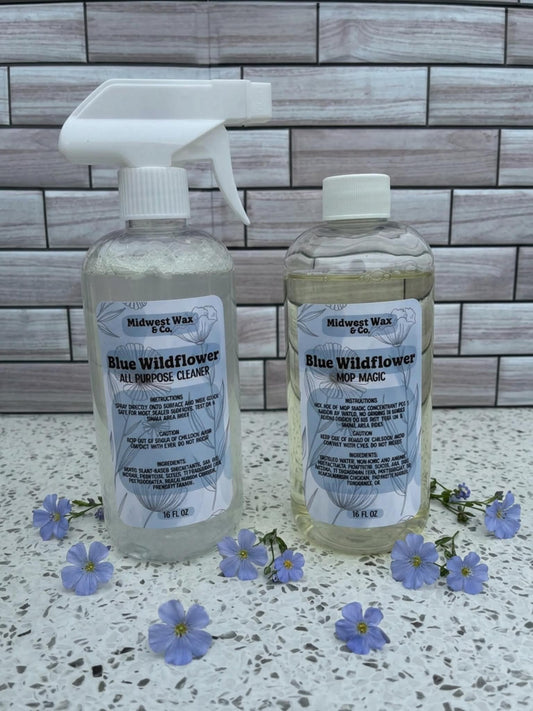 Blue Wildflower All Purpose Cleaner & Mop Magic 16oz
