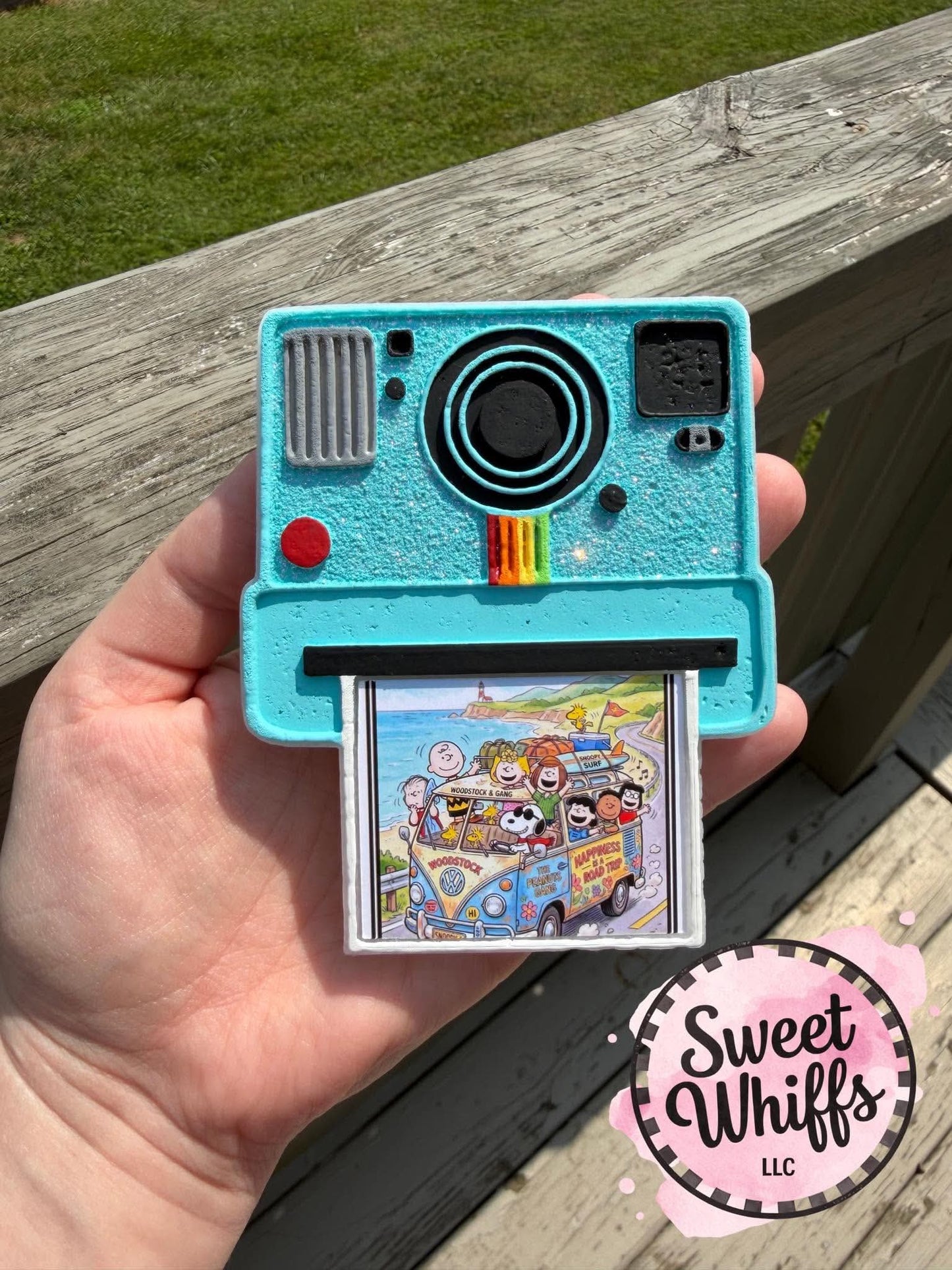 Polaroid Camera Cardstock Freshie Mold - HH Exclusive