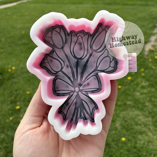 Tulip Bouquet Freshie Mold