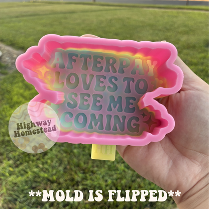 Afterpay Loves to See Me Coming Freshie Mold - HH Exclusive
