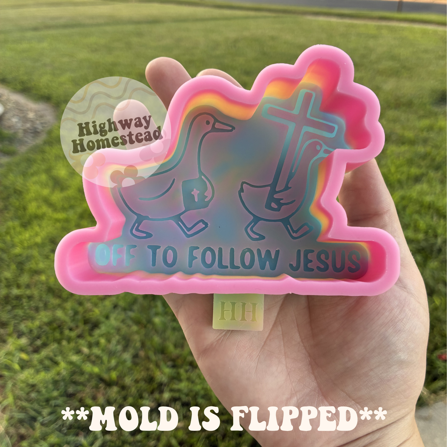 Off to Follow Jesus Freshie Mold