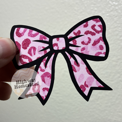 Mama Bow Checkered - Cardstock