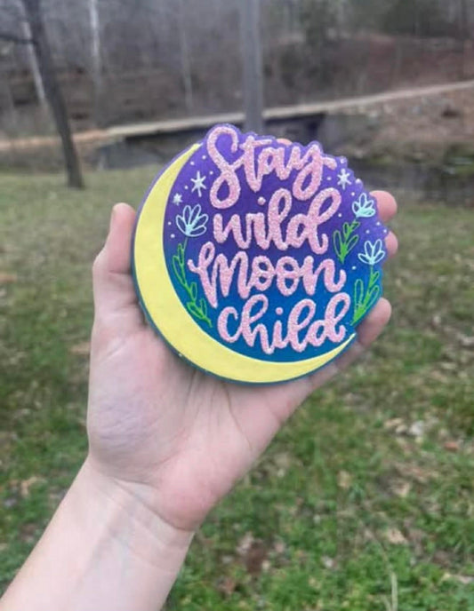 Stay Wild Moon Child Freshie Mold