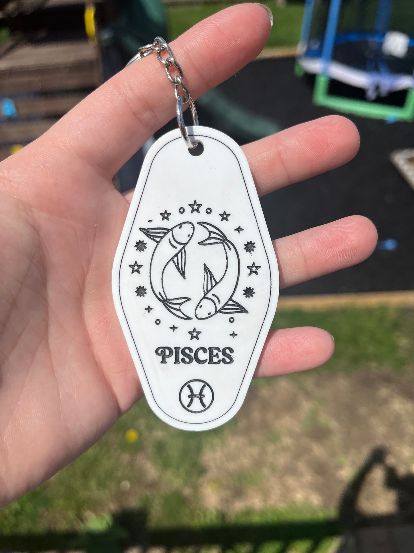 Zodiac Motel Keychains