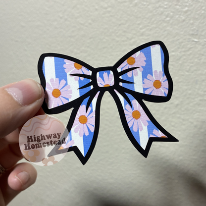 Mama Bow Checkered - Cardstock