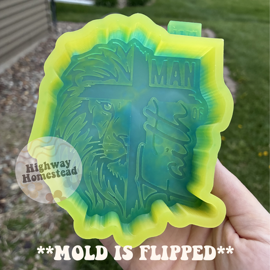 Man of Faith Freshie Mold