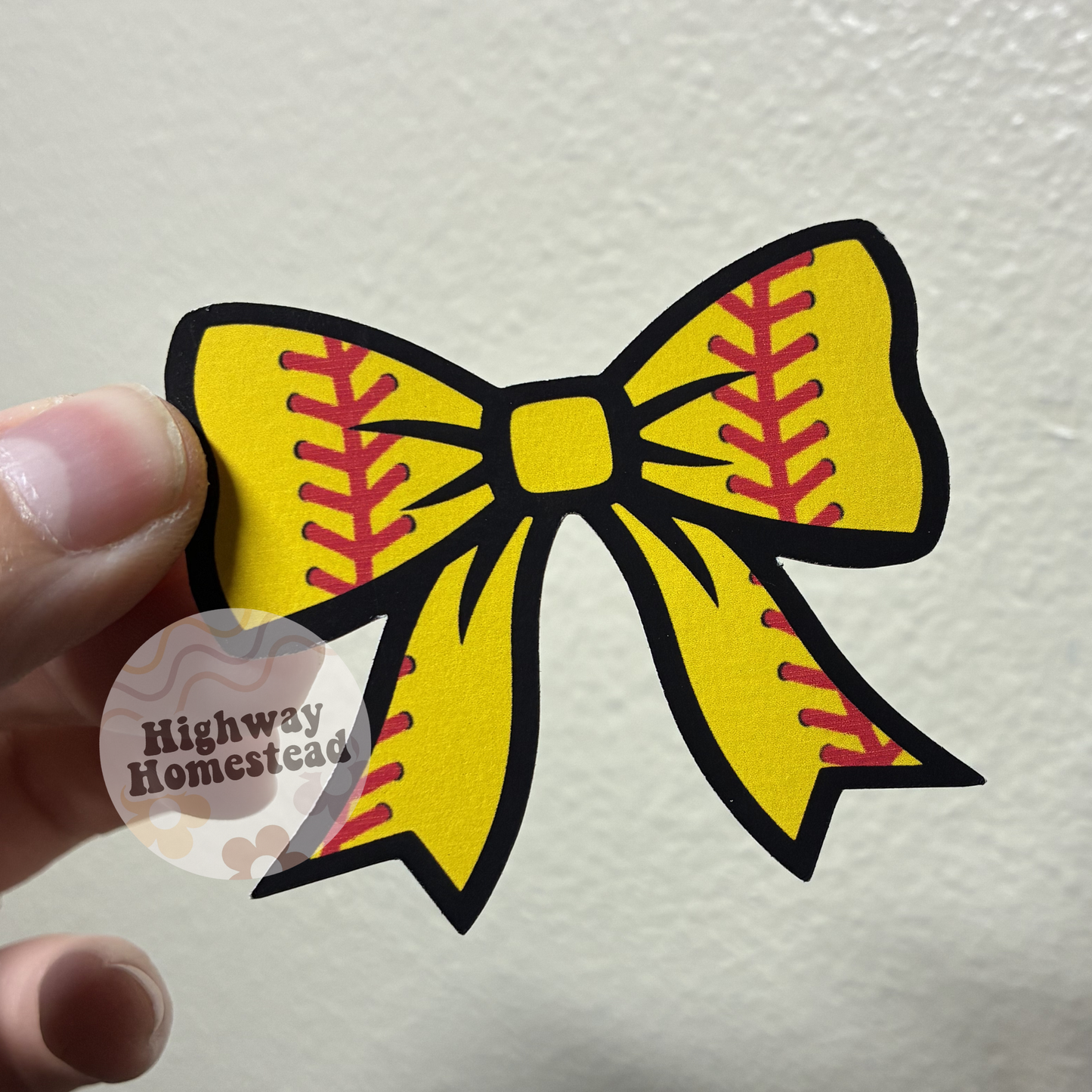 Mama Bow Checkered - Cardstock