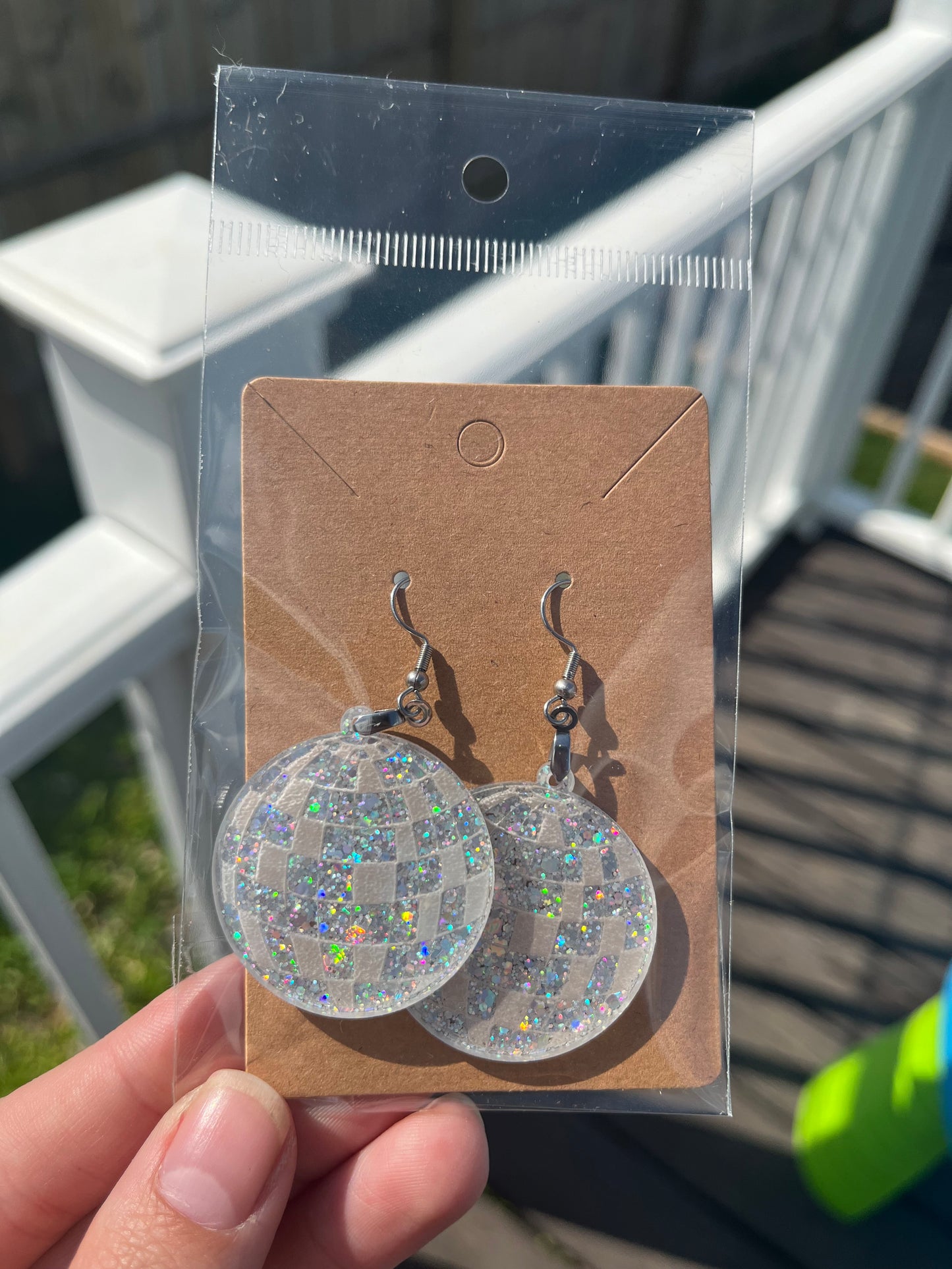 Disco Ball Earrings