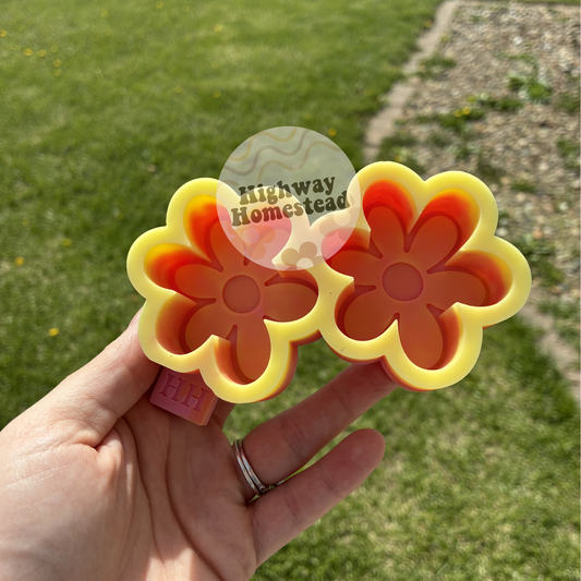 Flower Vent Clips Freshie Mold