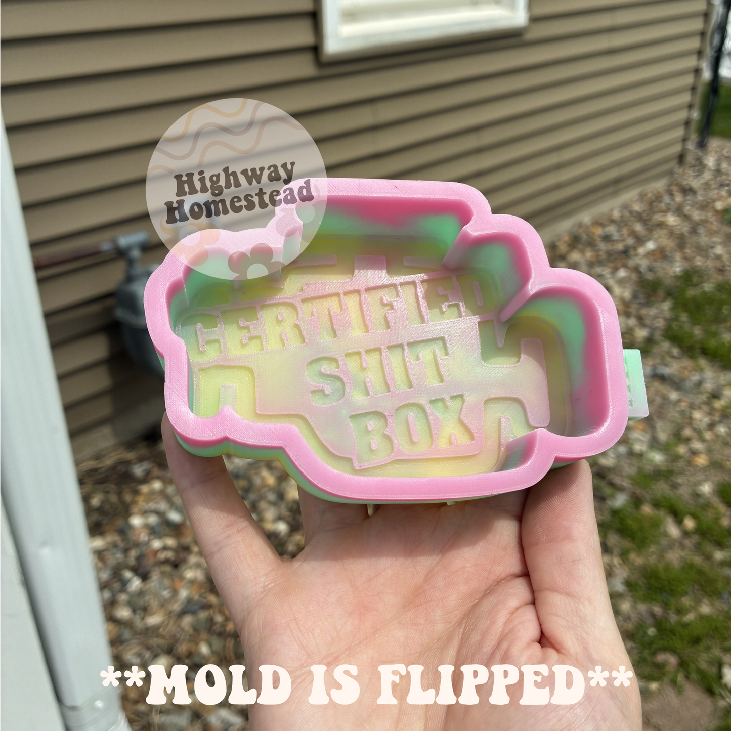 Certified Shit Box Freshie Mold - HH Exclusive