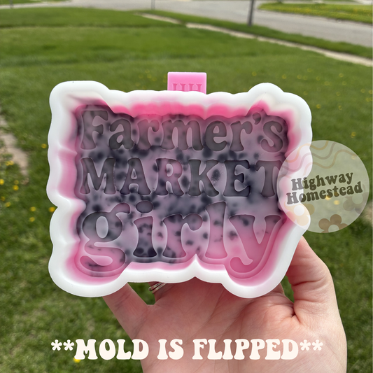 Farmers Market Girly Freshie Mold