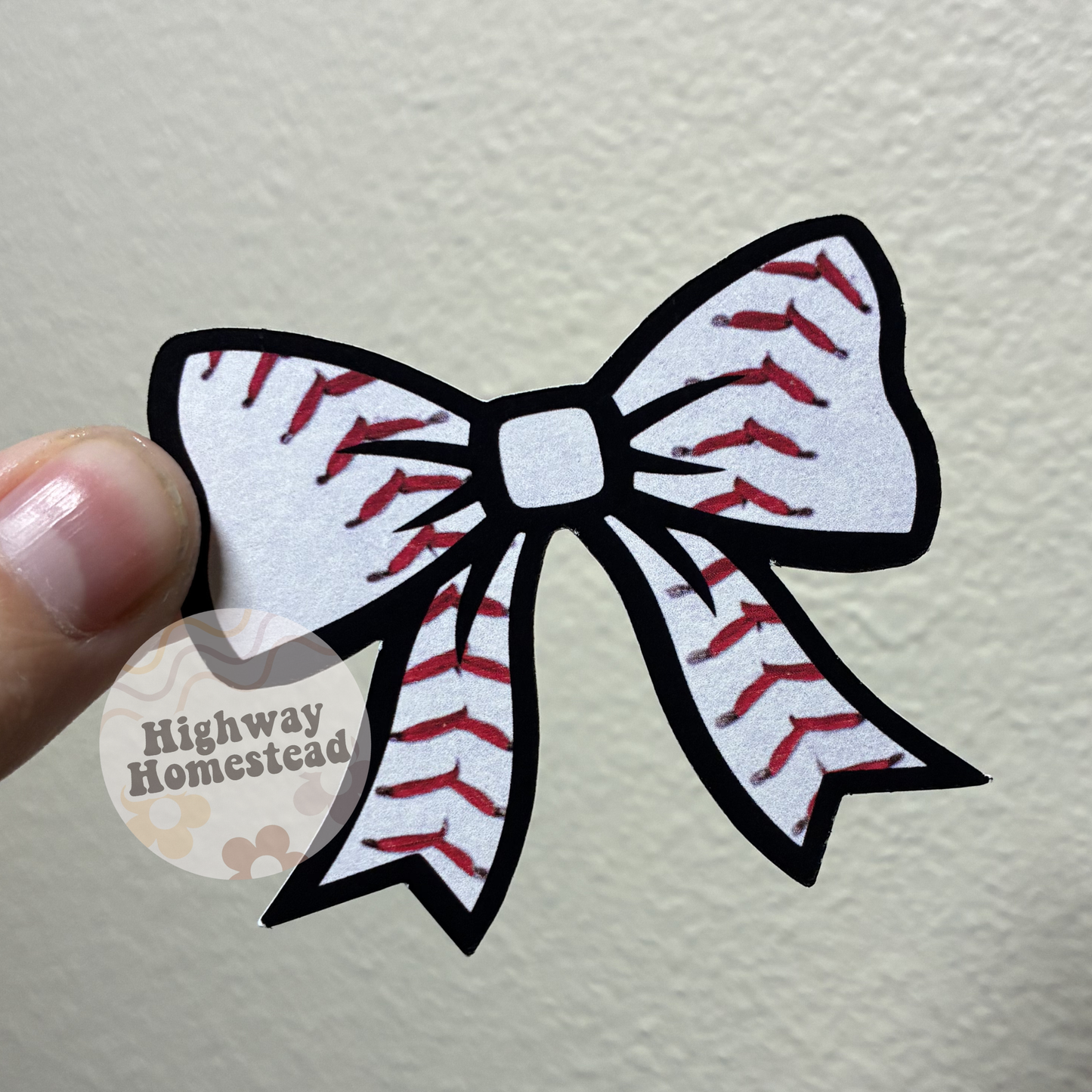 Mama Bow Checkered - Cardstock