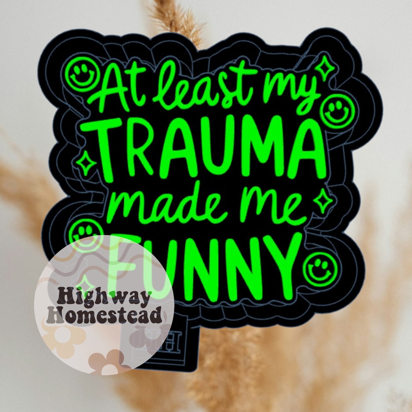 At Least My Trauma Made Me Funny Freshie Mold