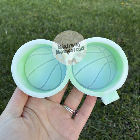 Basketball Vent Clips Freshie Mold