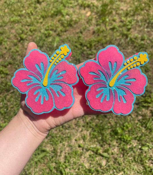 Hibiscus Flower Freshie Mold