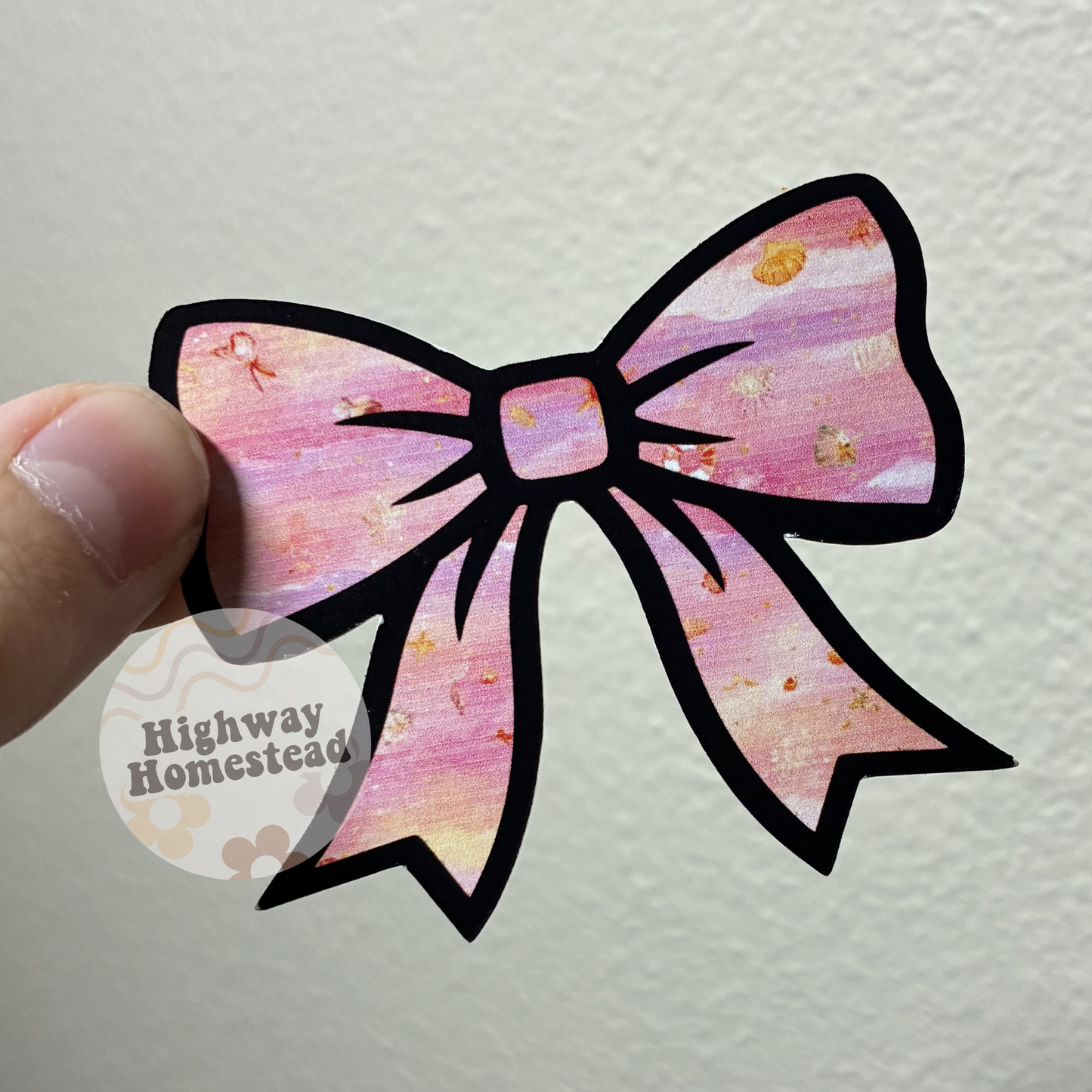 Mama Bow Checkered - Cardstock