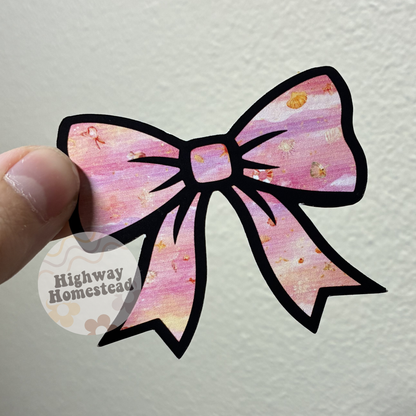 Mama Bow Checkered - Cardstock