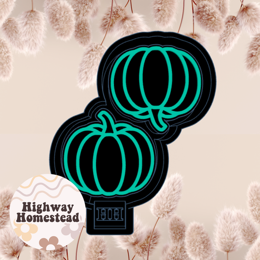 Pumpkin Vent Clips Freshie Mold