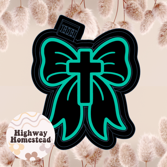 Bow Cross Freshie Mold