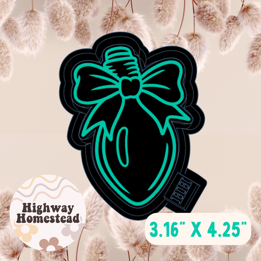 Bow Ornament Freshie Mold