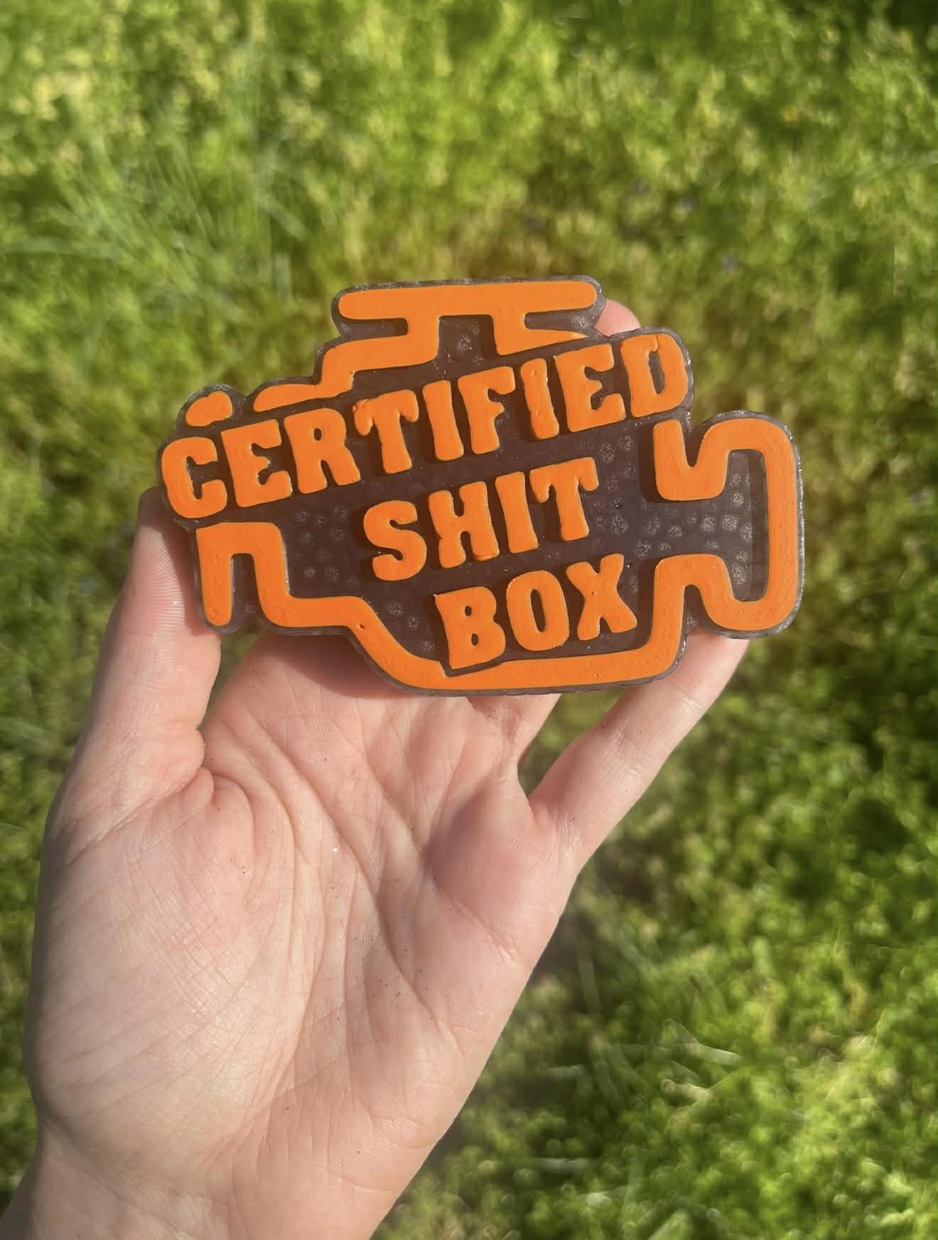 Certified Shit Box Freshie Mold - HH Exclusive
