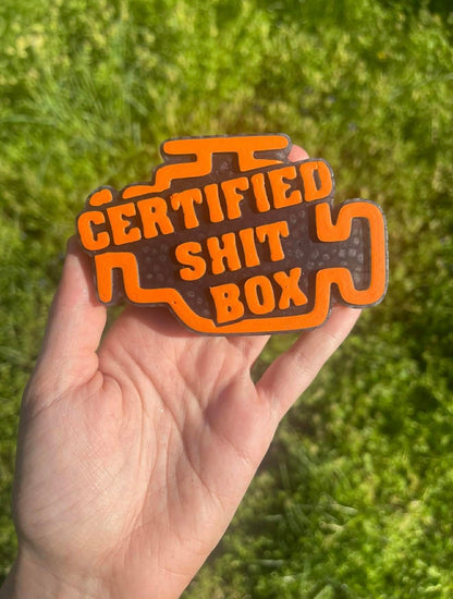 Certified Shit Box Freshie Mold - HH Exclusive